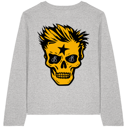 Golden Skull Dreams - Womens Organic Longsleeve