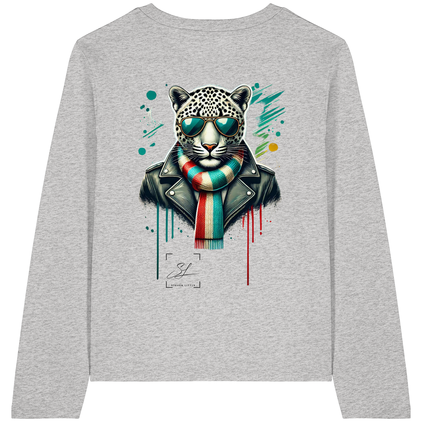 Urban Leopard - Womens Organic Longsleeve