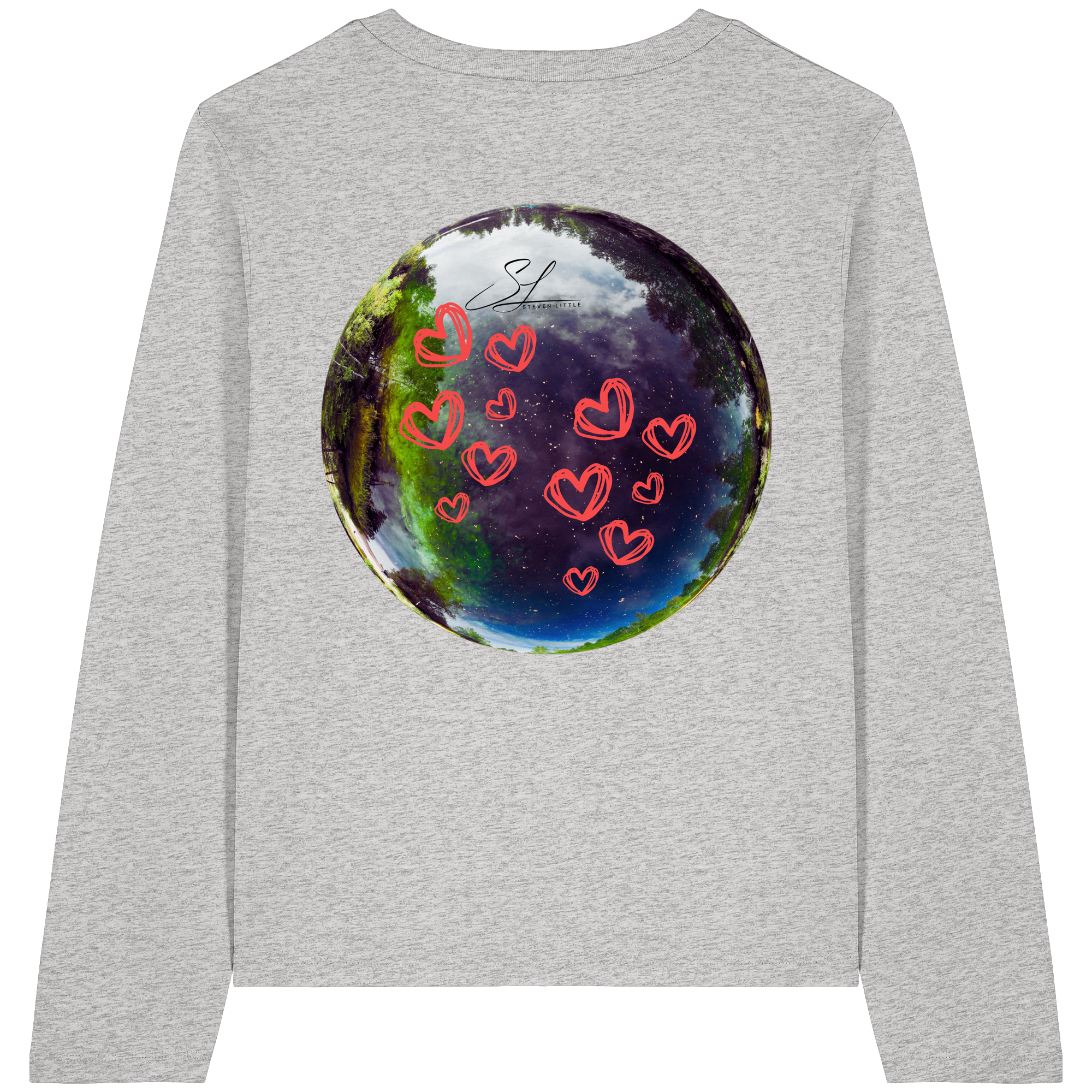Love our World - Womens Organic Longsleeve