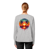 Tropical Sunset - Womens Organic Longsleeve