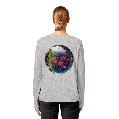 Love our World - Womens Organic Longsleeve