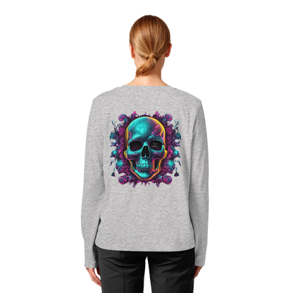 Galactic Skull - Womens Organic Longsleeve
