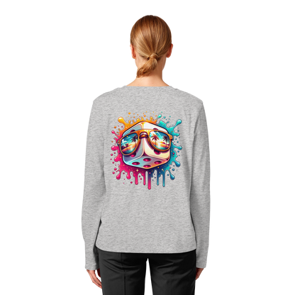 Sunset Vibes Dice - Womens Organic Longsleeve