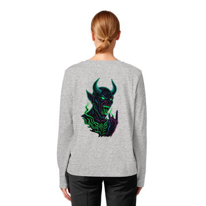 Neon Hellfire - Womens Organic Longsleeve