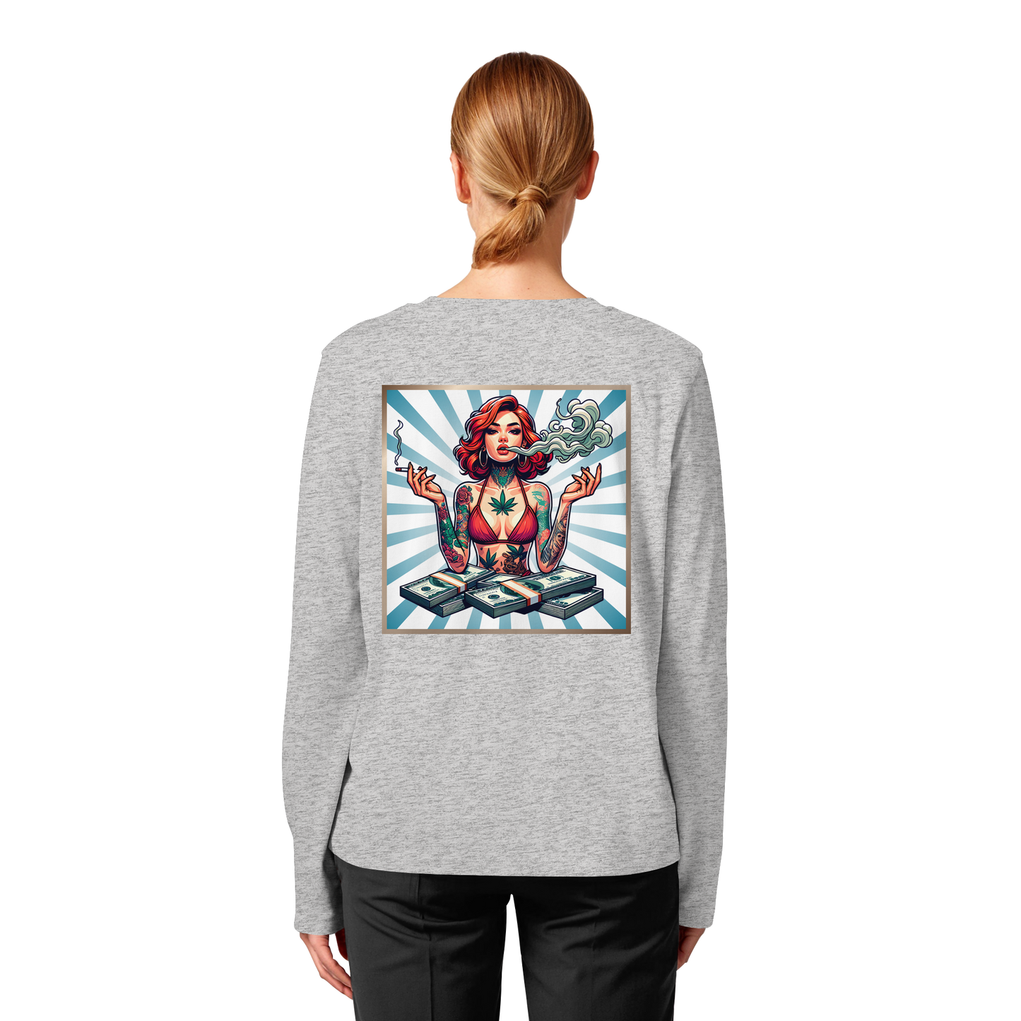 Rebel Rich - Womens Organic Longsleeve