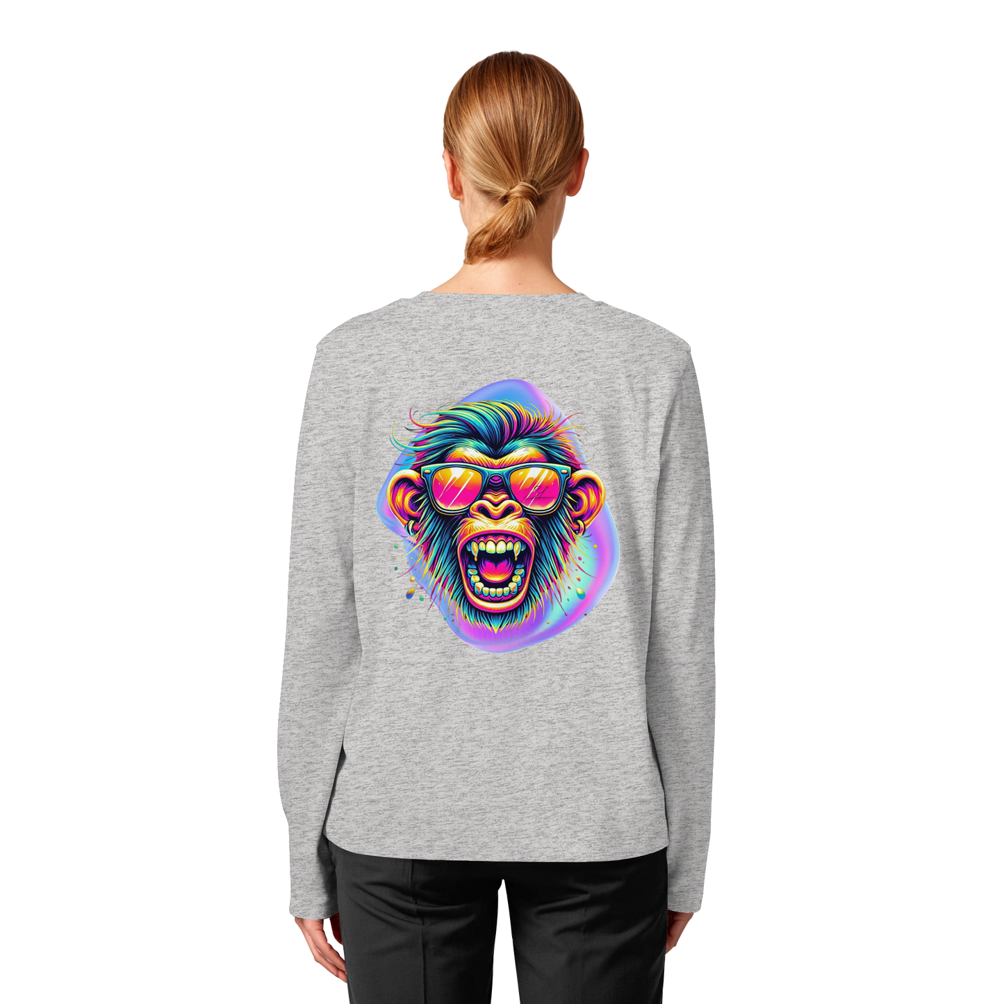 Crazy Chimp - Womens Organic Longsleeve