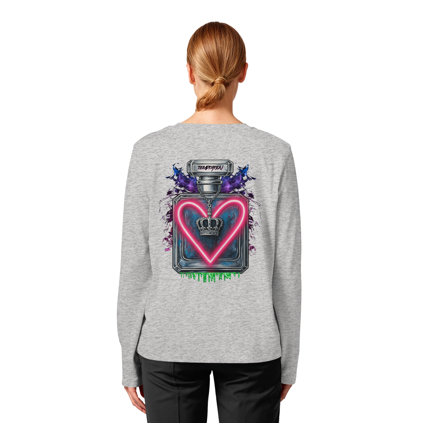Temptation - Womens Organic Longsleeve