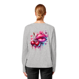 Cherry Kisses - Womens Organic Longsleeve
