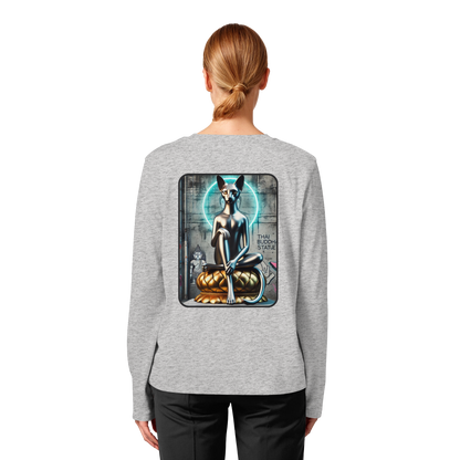 Mystic Cat - Womens Organic Longsleeve