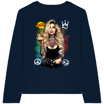 Ink Queen - Womens Organic Longsleeve