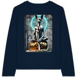 Mystic Cat - Womens Organic Longsleeve