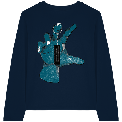 Statement Hand - Womens Organic Longsleeve