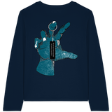 Statement Hand - T-shirt bio à manches longues pour femme