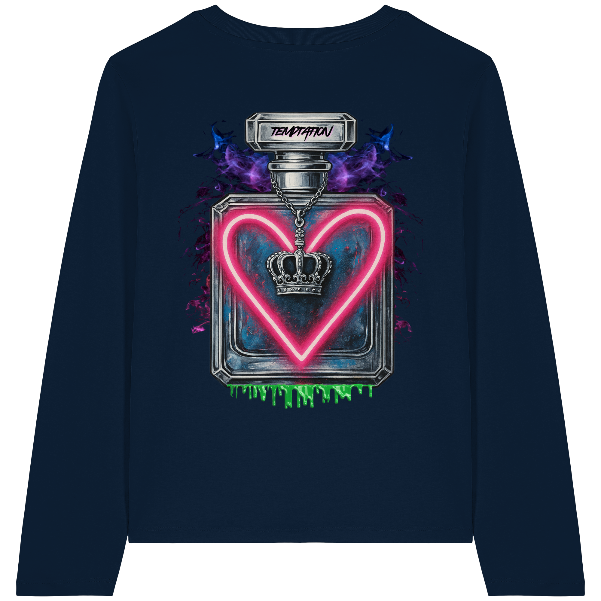 Temptation - Womens Organic Longsleeve