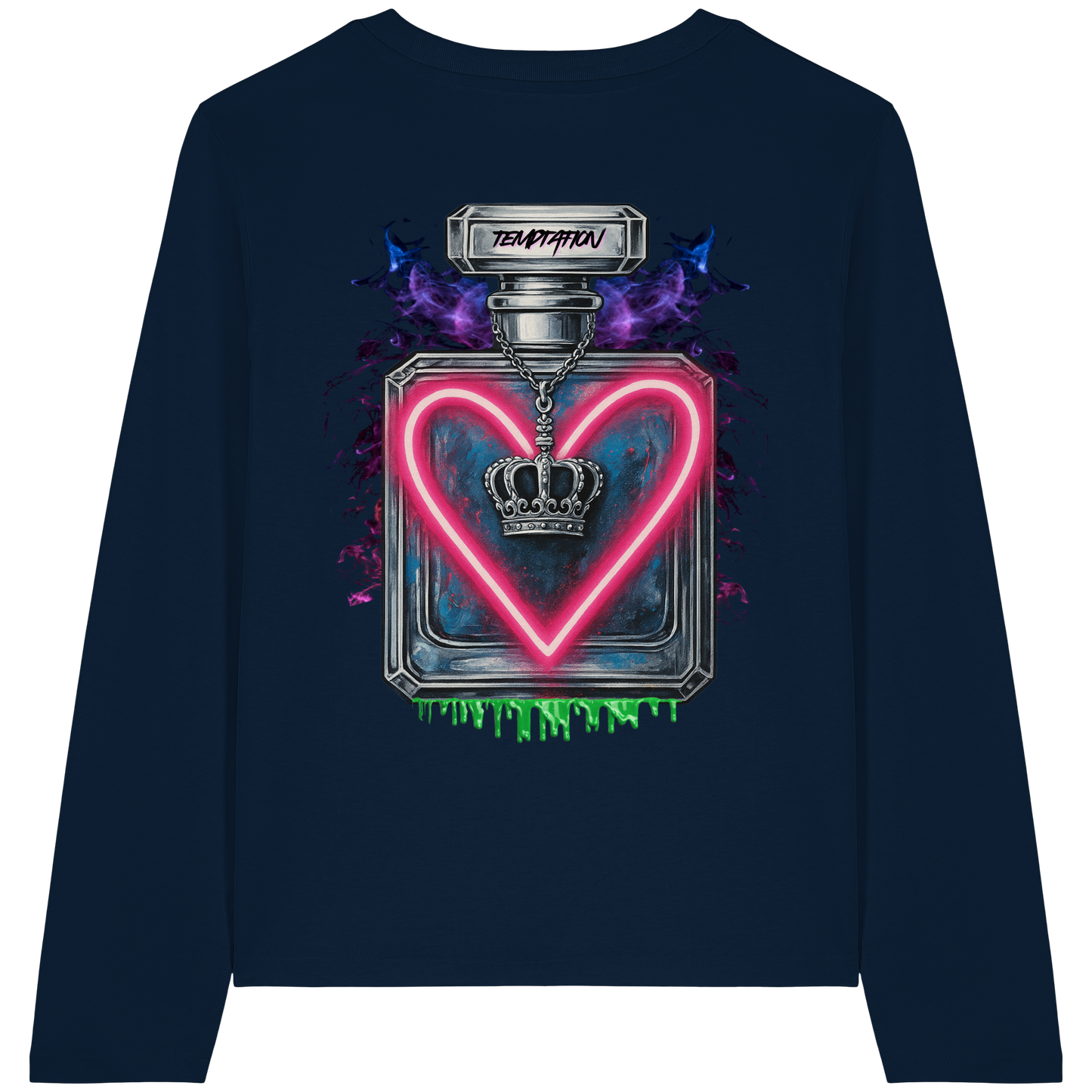 Temptation - Womens Organic Longsleeve