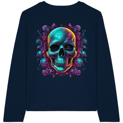 Galactic Skull - Womens Organic Longsleeve