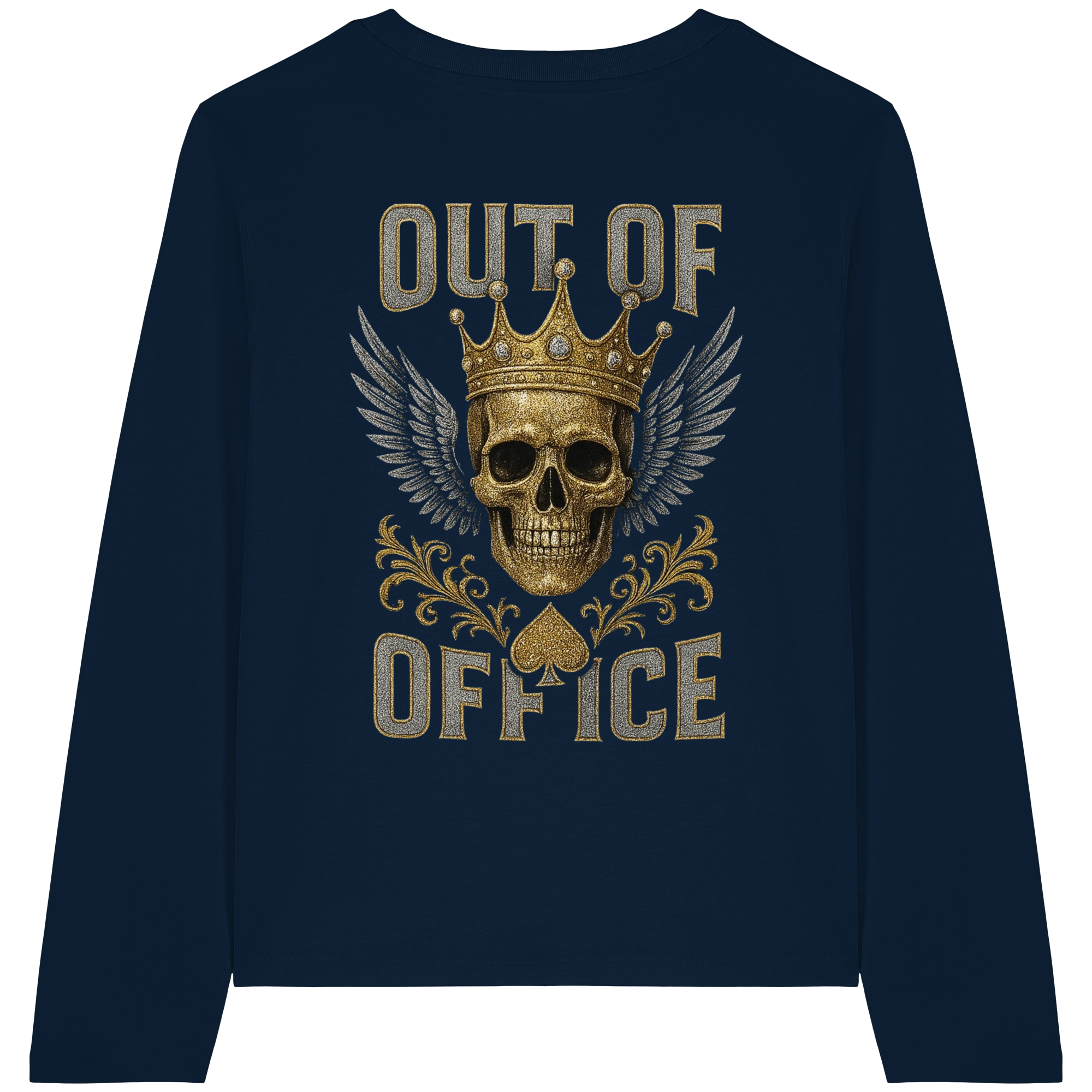 King out of Office - Womens Organic Longsleeve
