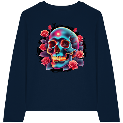 Glow Skull - Womens Organic Longsleeve