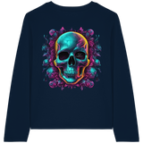 Crâne Galactique - T-shirt bio à manches longues pour femme