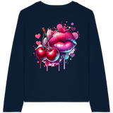Cherry Kisses - Womens Organic Longsleeve