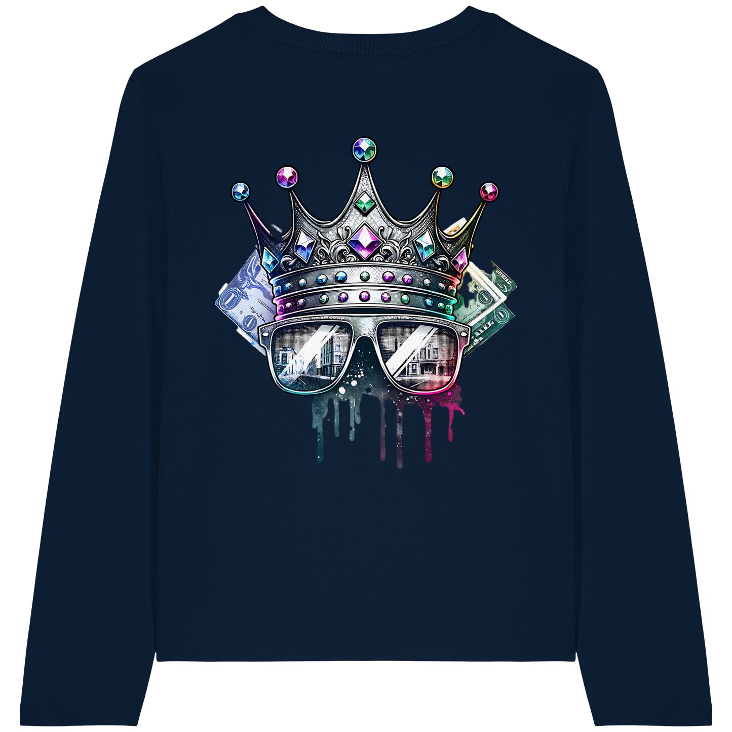 Royal Hustle - Womens Organic Longsleeve