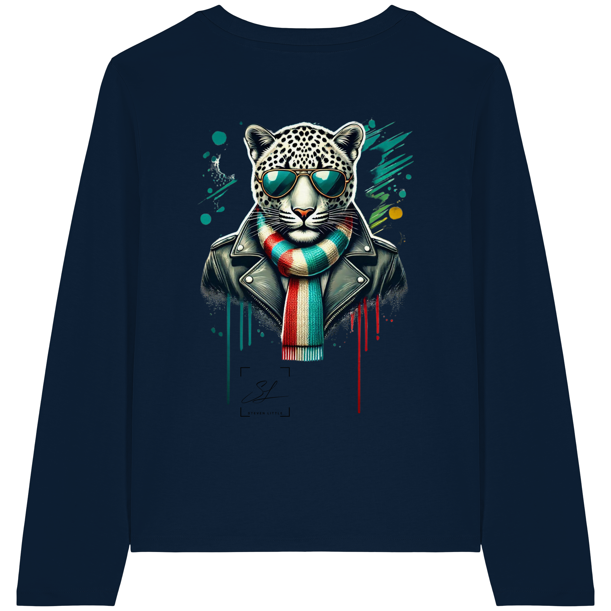 Urban Leopard - Womens Organic Longsleeve