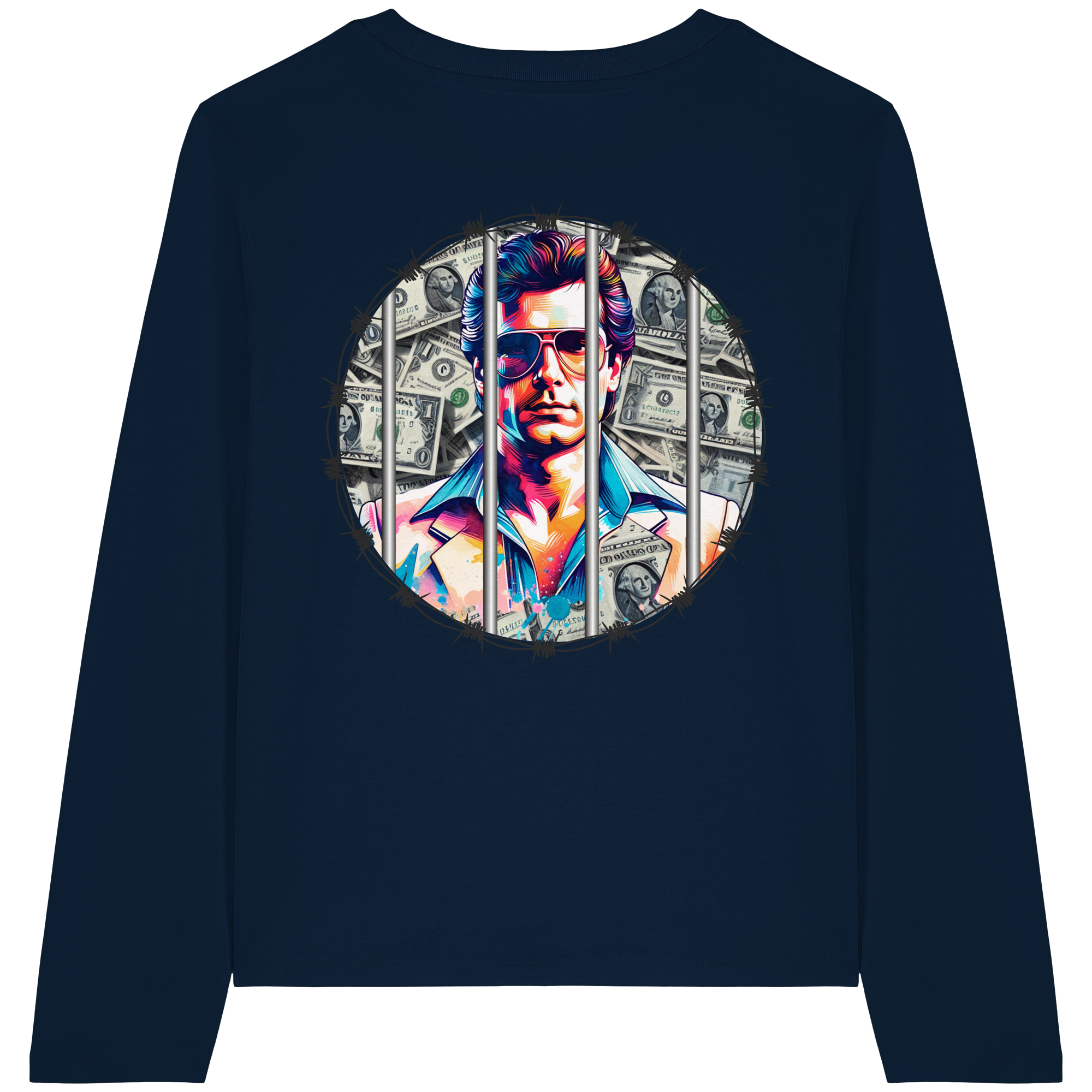 Money Maker - Womens Organic Longsleeve