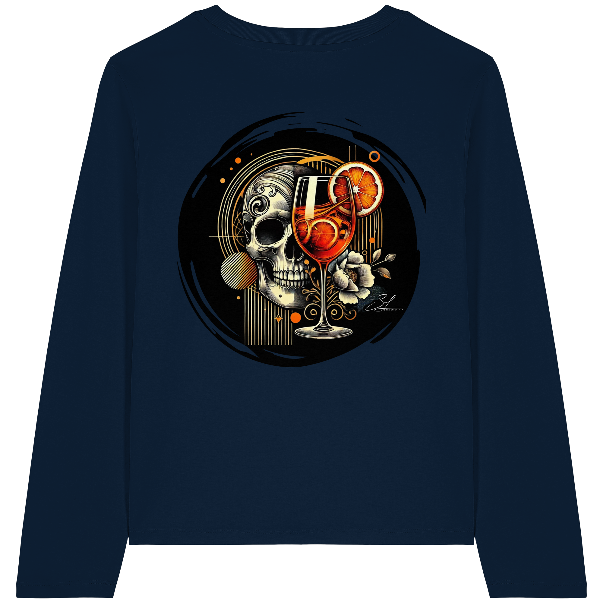 Esprit de la nuit - T-shirt bio à manches longues pour femme