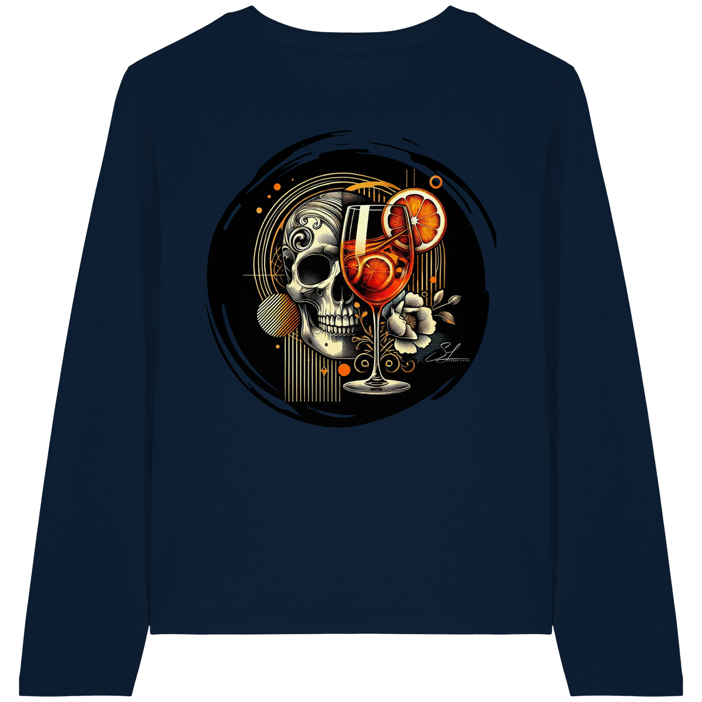 Spirit of the night - Womens Organic Longsleeve