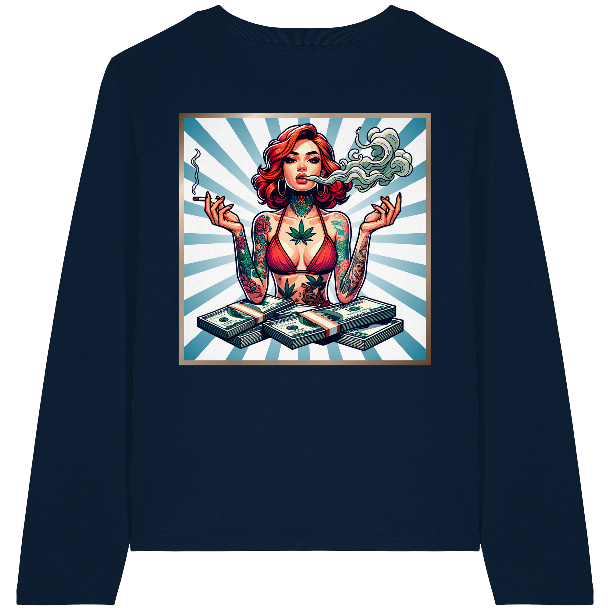 Rebel Rich - Womens Organic Longsleeve