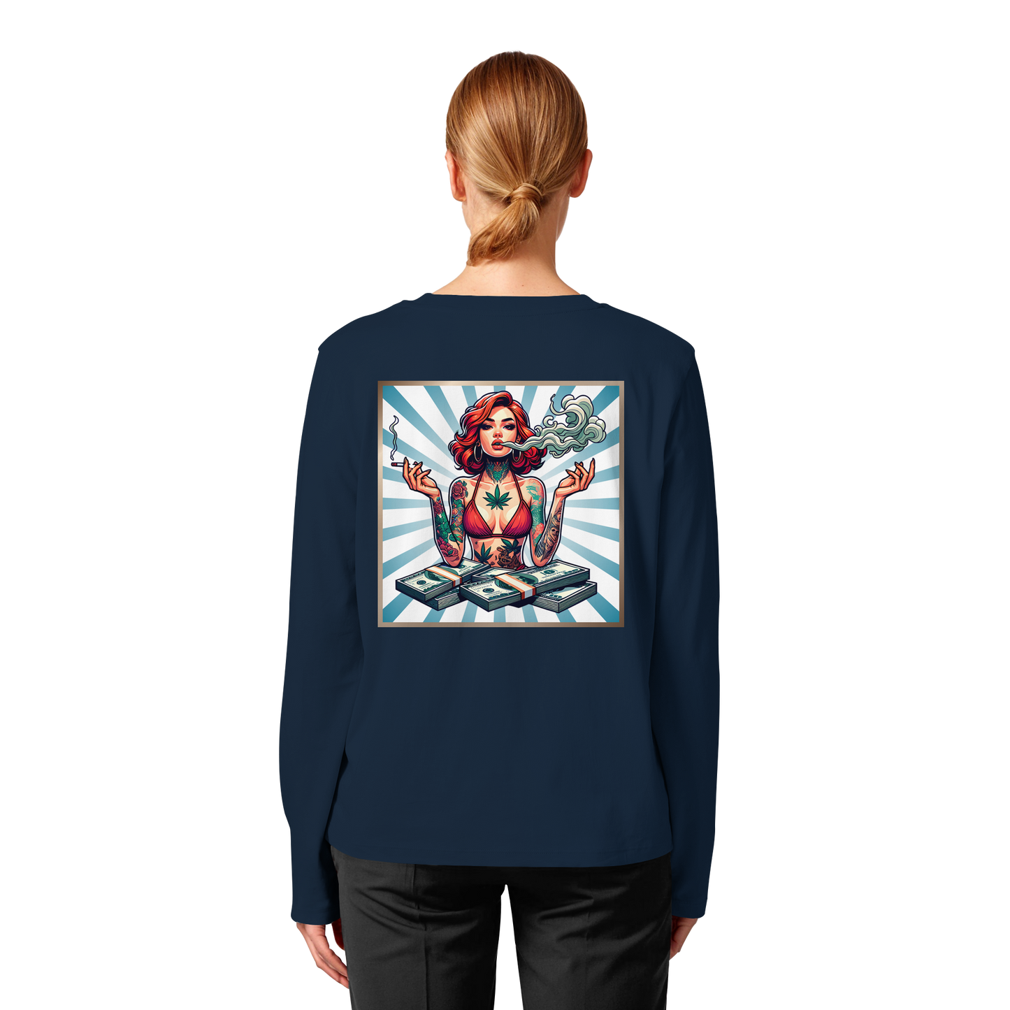 Rebel Rich - Womens Organic Longsleeve