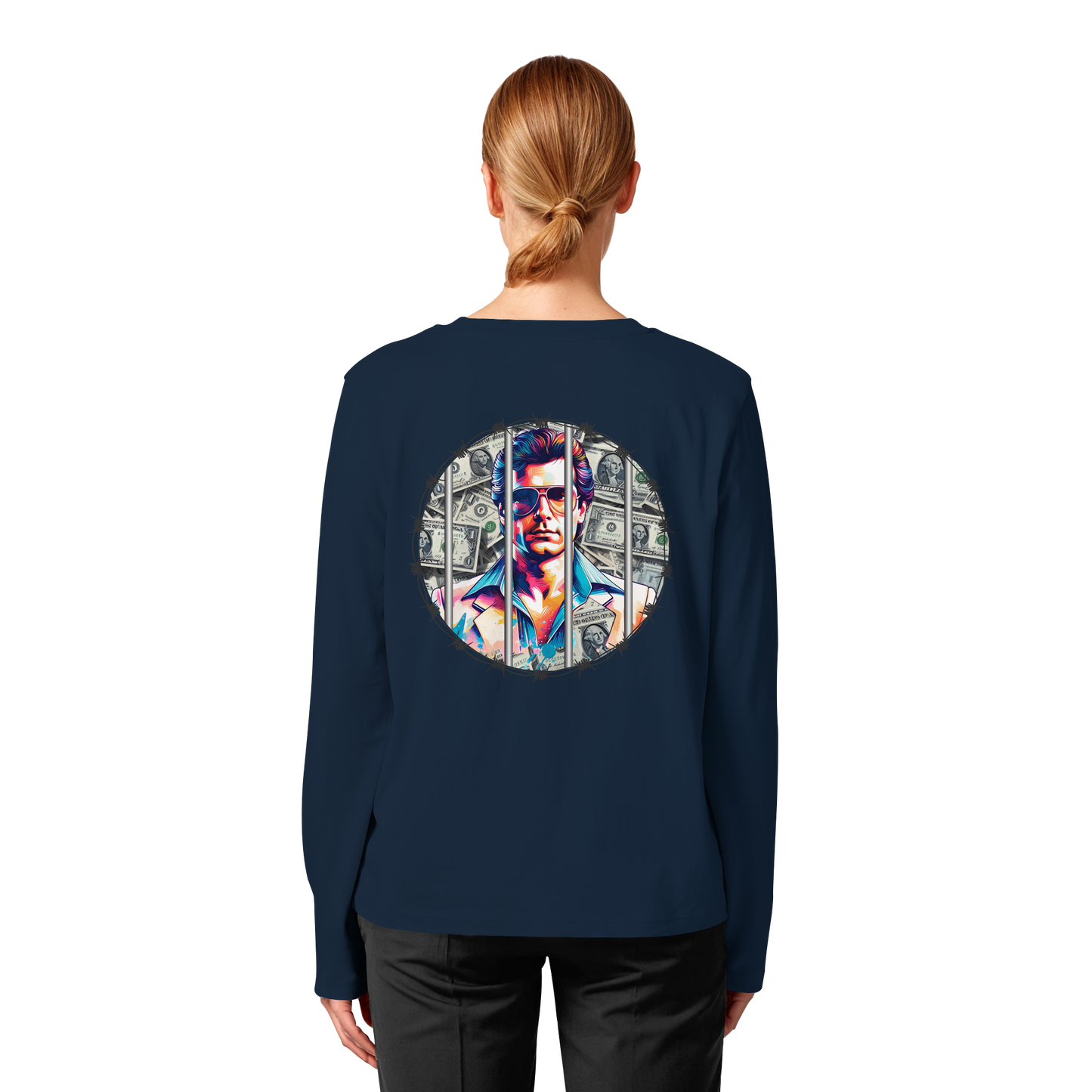Money Maker - Womens Organic Longsleeve
