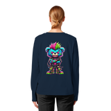 Punk Neon Teddy - Womens Organic Longsleeve