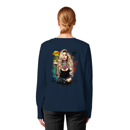 Ink Queen - Womens Organic Longsleeve