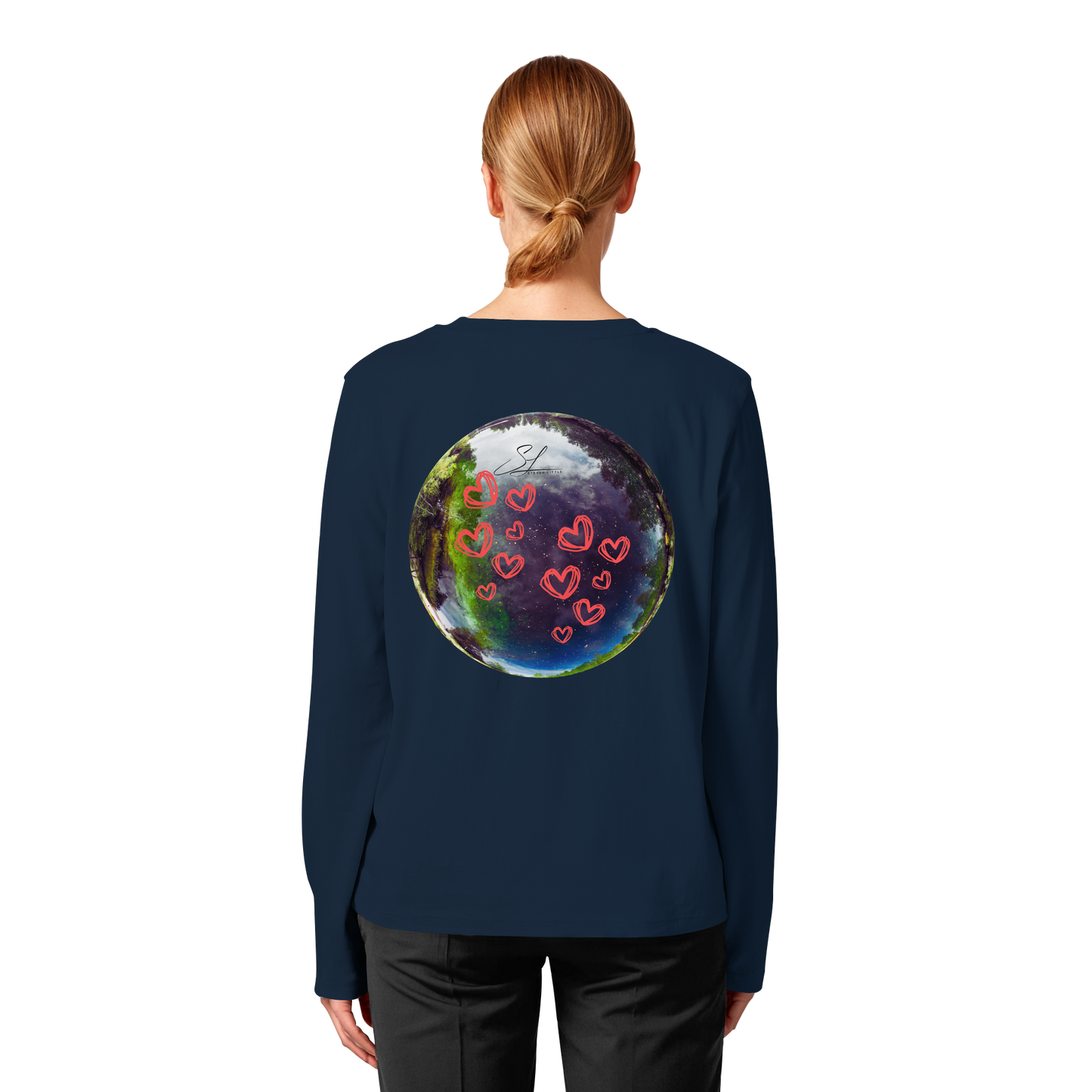 Love our World - Womens Organic Longsleeve