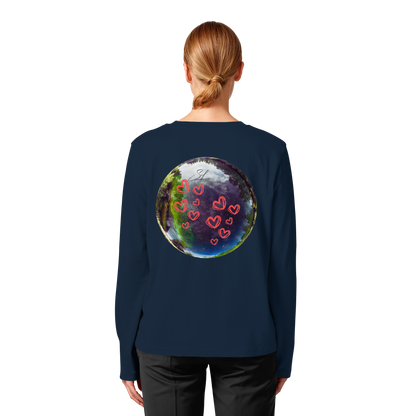 Love our World - Womens Organic Longsleeve