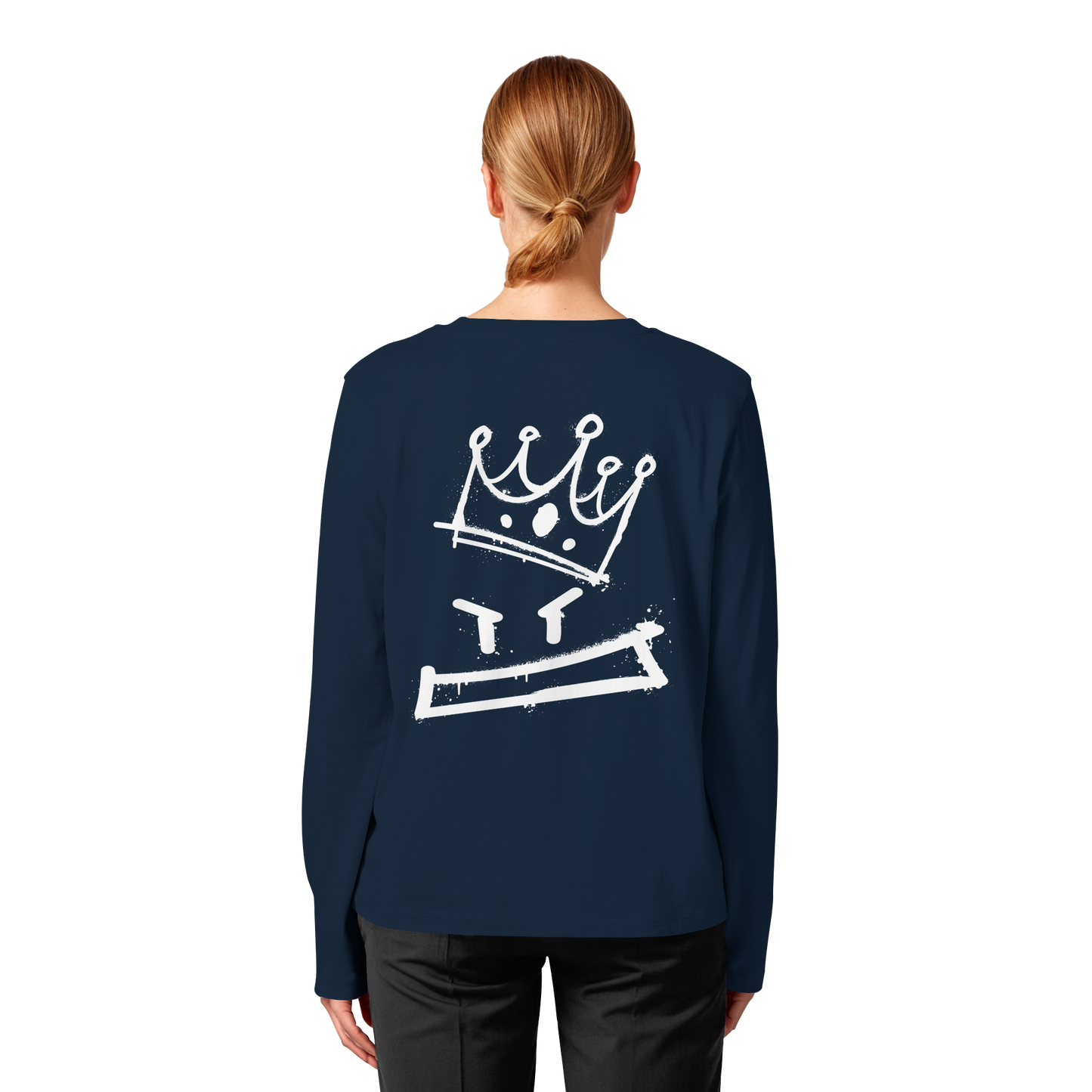 Graffiti King - Womens Organic Longsleeve T-Shirt