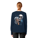 Chill Skull - Womens Organic Longsleeve