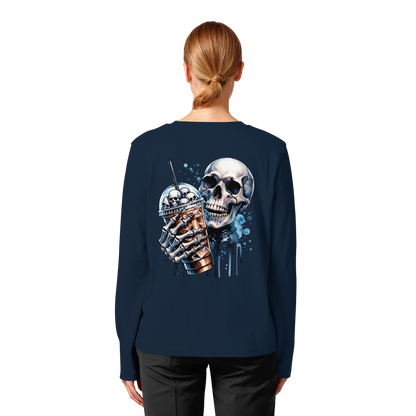 Chill Skull - Womens Organic Longsleeve
