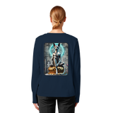 Mystic Cat - Womens Organic Longsleeve
