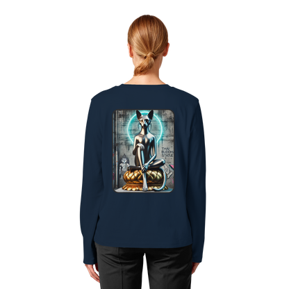 Mystic Cat - Womens Organic Longsleeve