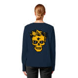 Golden Skull - Womens Organic Longsleeve