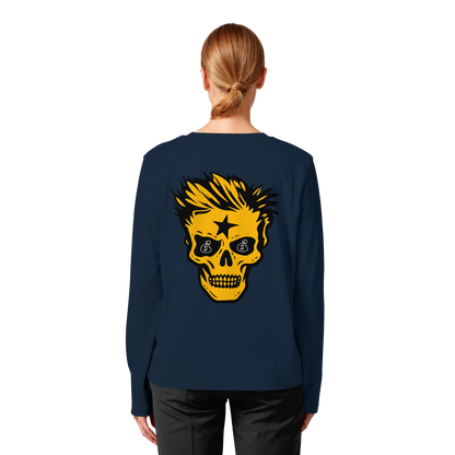 Golden Skull - Womens Organic Longsleeve