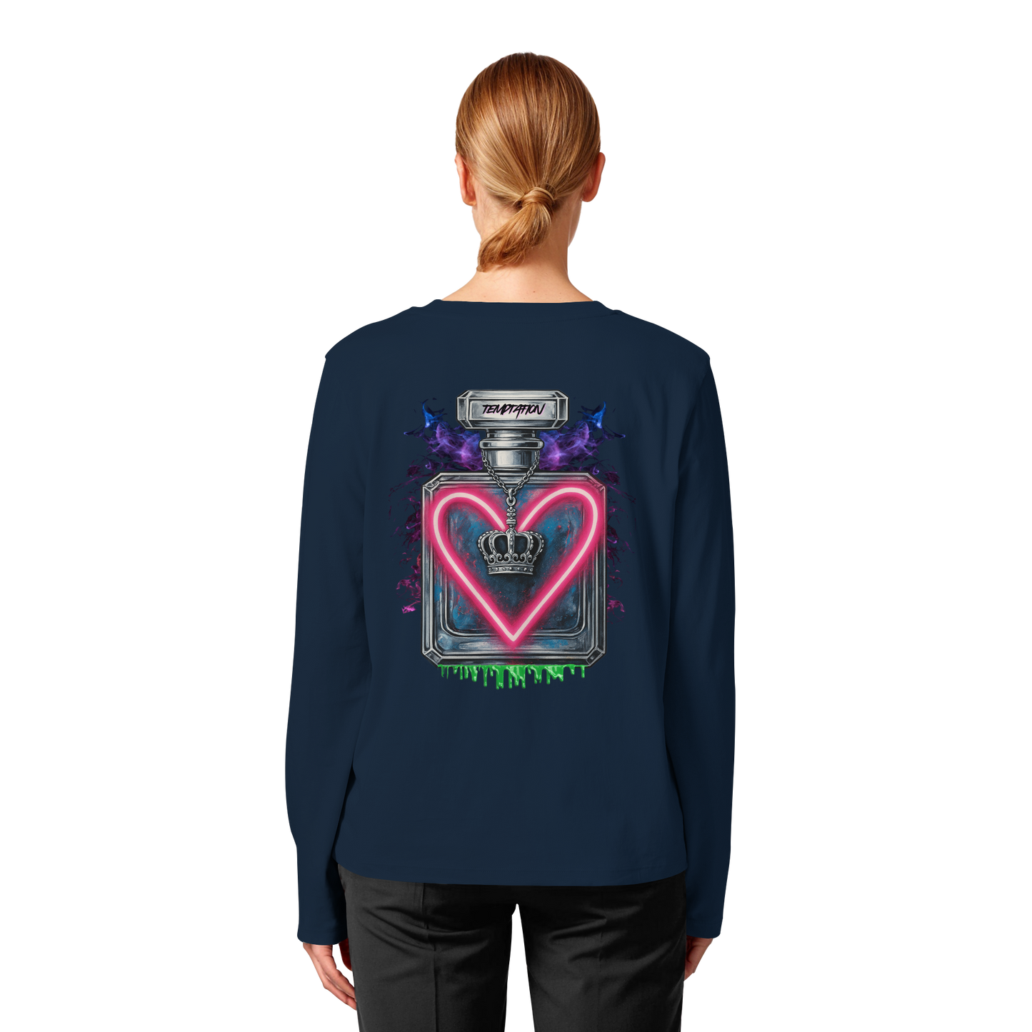 Temptation - Womens Organic Longsleeve