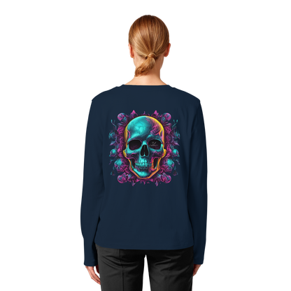 Galactic Skull - Womens Organic Longsleeve