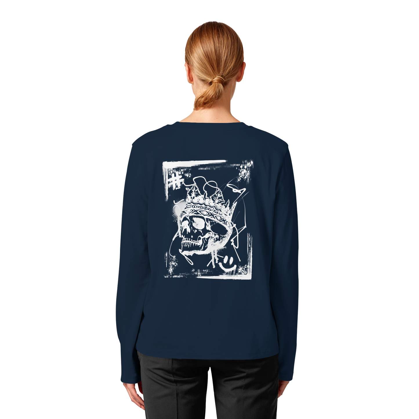 Monarch of the Darkness - Womens Organic Longsleeve