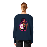 Queen of Hearts - Womens Organic Longsleeve