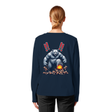 Teddy Terror - T-shirt bio à manches longues pour femme