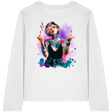 Rebel Rose - T-shirt bio à manches longues pour femme