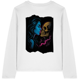 Kissing Skull - Womens Organic Longsleeve